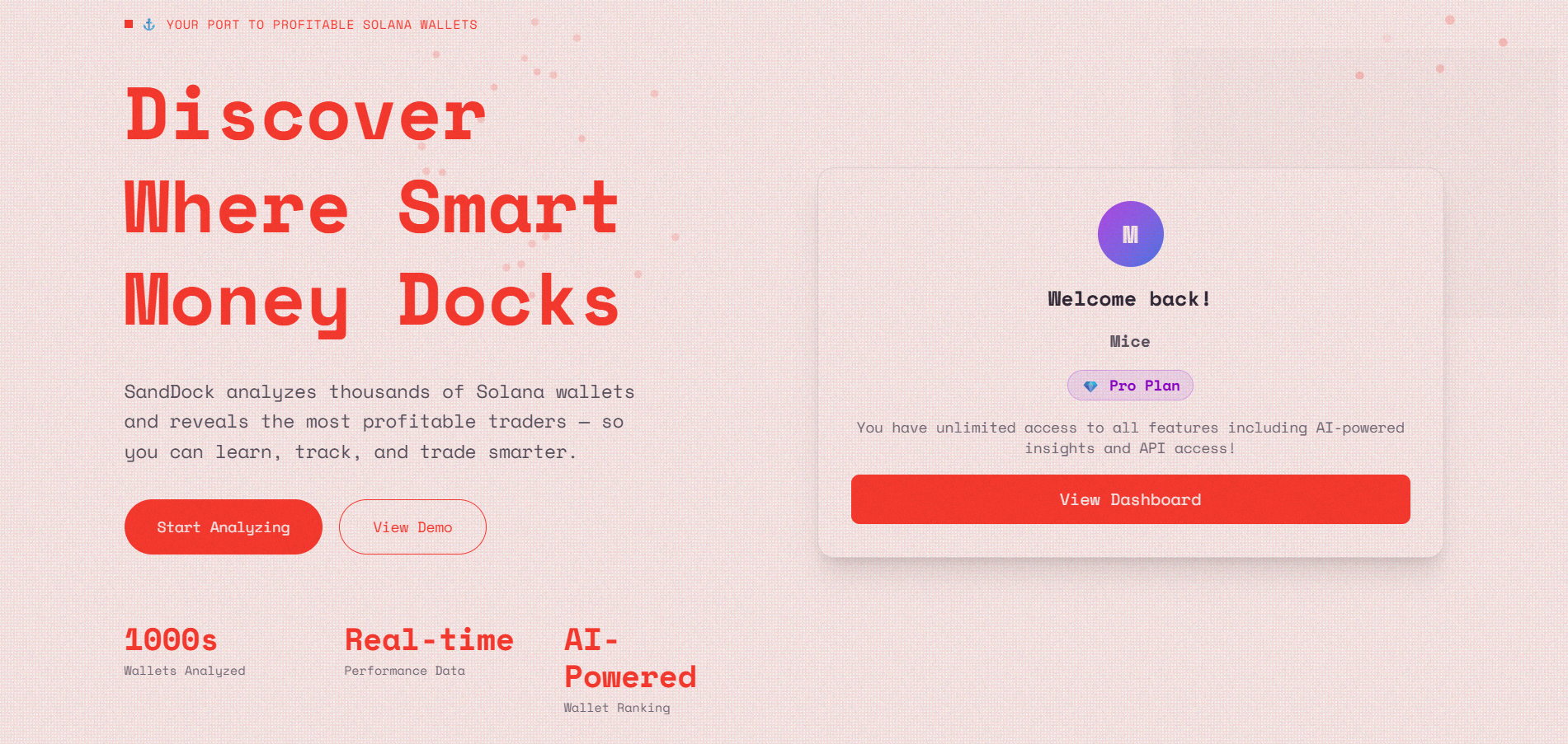 Discover Where Smart Money Docks